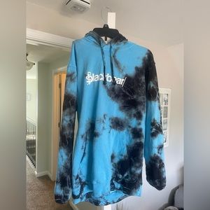Blackbear Puff Print Dyed Hoodie